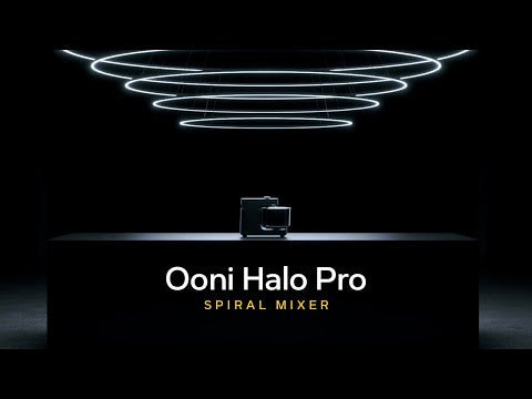 Ooni Halo Pro Spiral-Knetmaschine & Küchenmaschine
